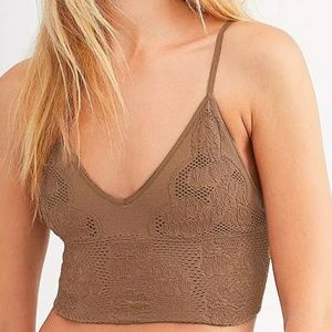 Free People Candy Seamless Bra Sand